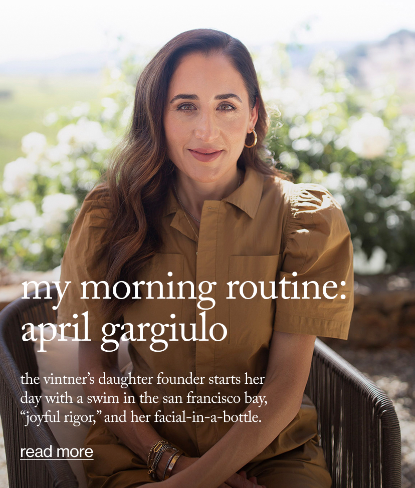 my morning routine: april gargiulo