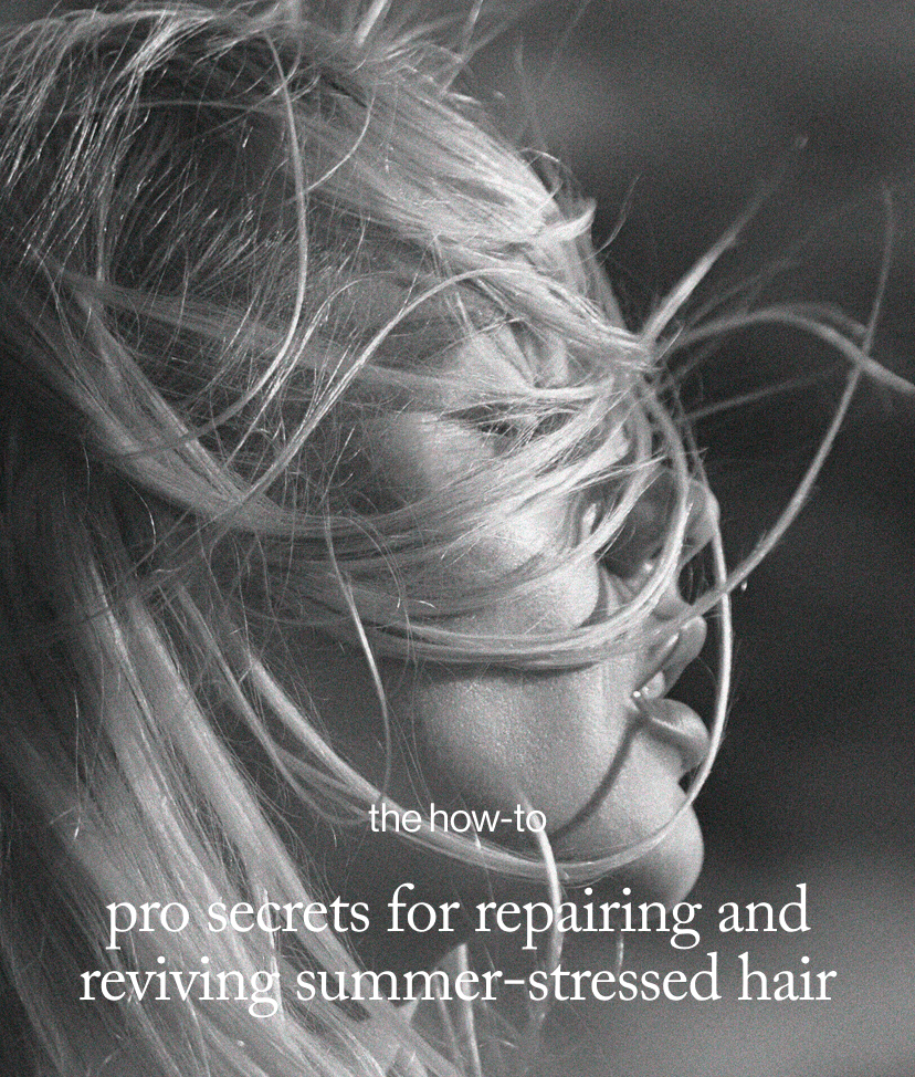 pro secrets for repairing and reviving summer-stressed hair