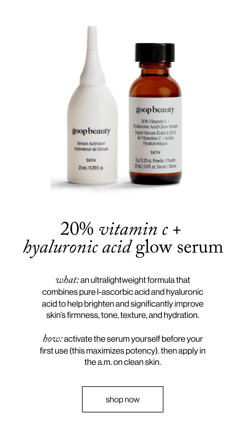 20% Vitamin C +  Hyaluronic Acid Glow Serum