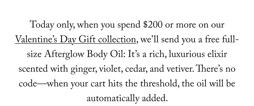 when you spend $200 or more on our gift collection, we'll send you a free Nourishing Lip Repair Mask