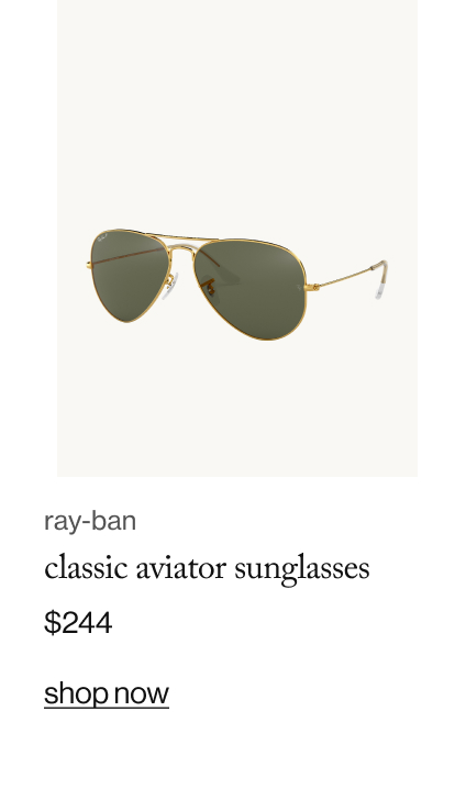 Classic Aviator Sunglasses
