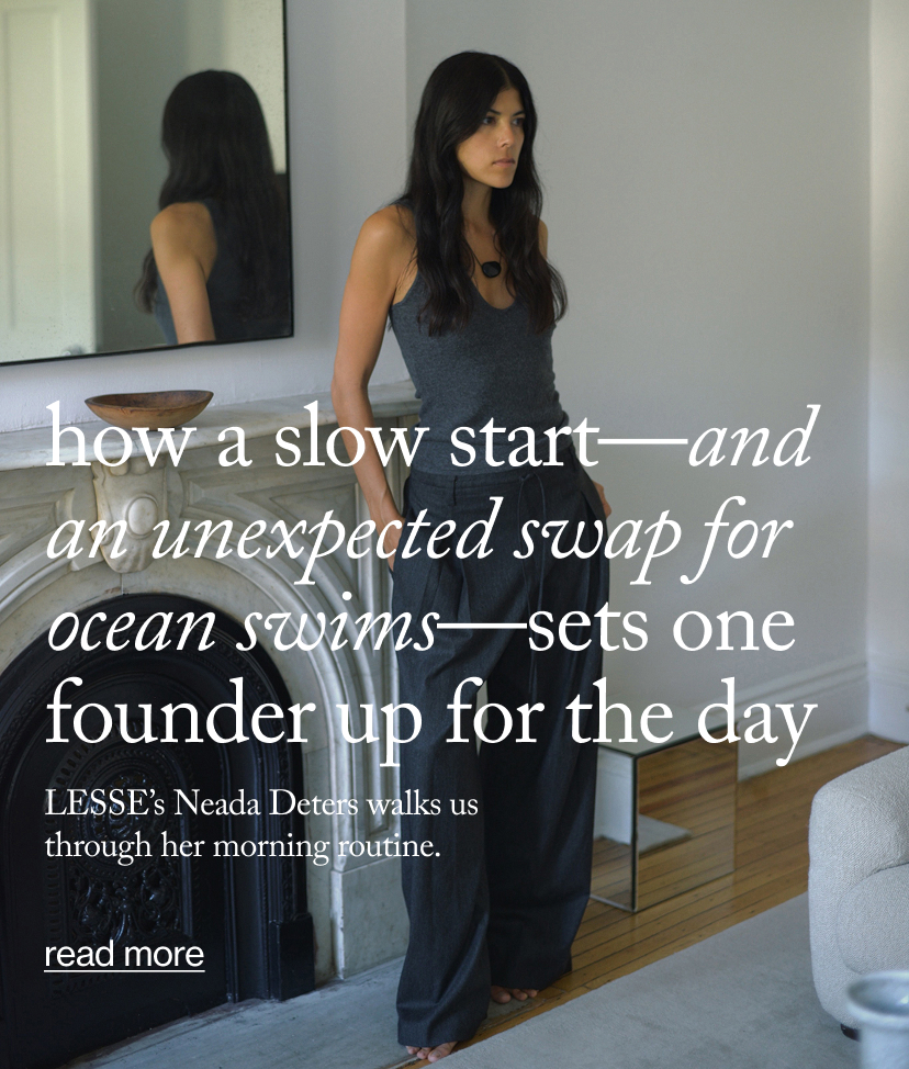 How a Slow Start—and an Unexpected Swap for Ocean Swims—Sets one Founder Up for the Day