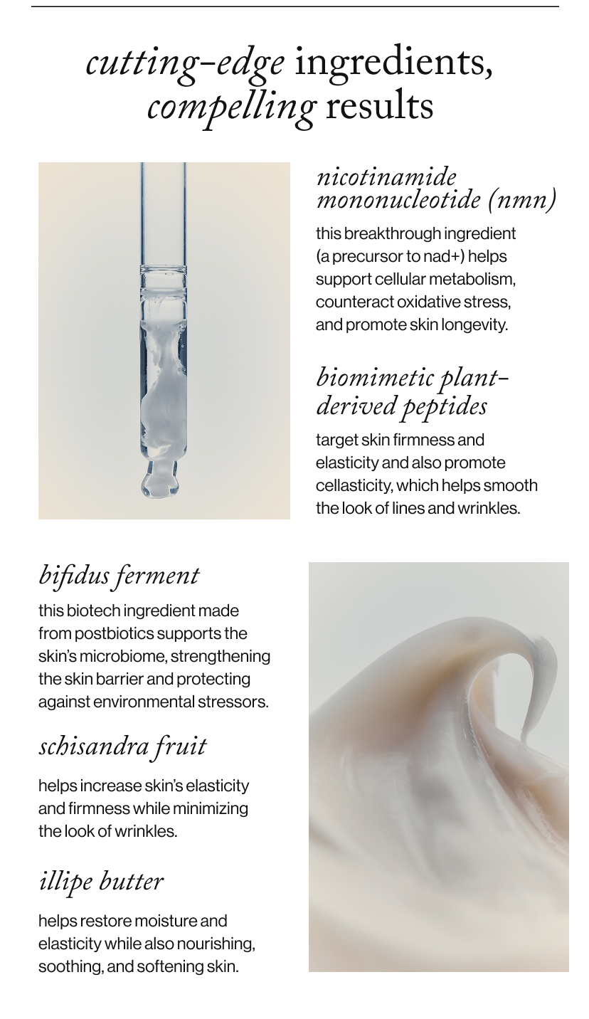 cutting edge ingredients, compelling results