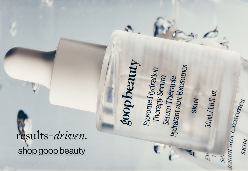 results-driven, shop goop beauty