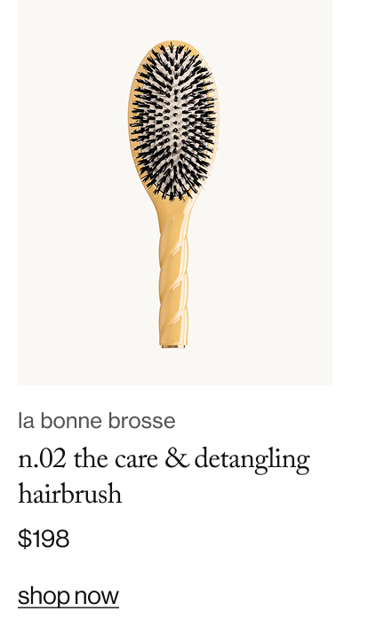 N.02 The Care & Detangling Hairbrush
