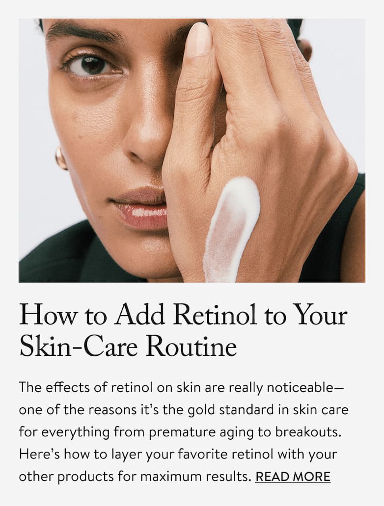 How To Add Retinol to Your Skin-Care Routine