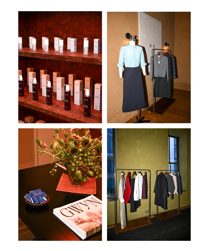 inside our gwyn celebration at nyfw