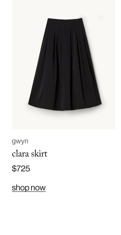 gwyn clara skirt - $725