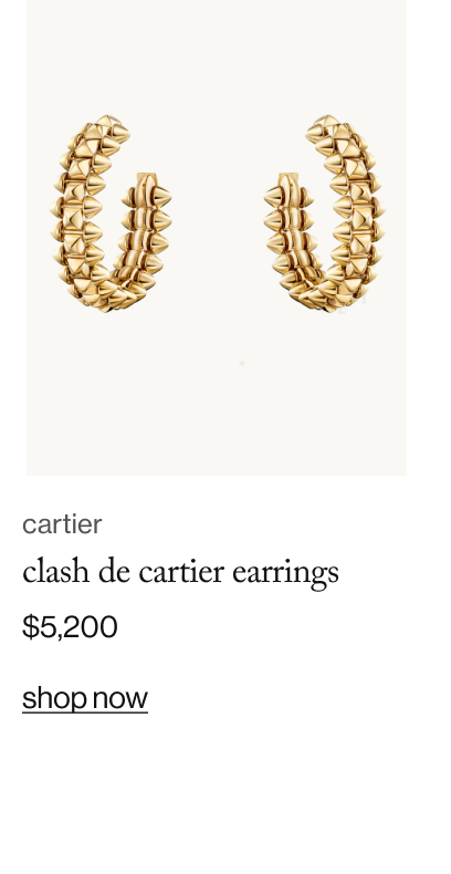 cartier clash de cartier earrings - $5,200
