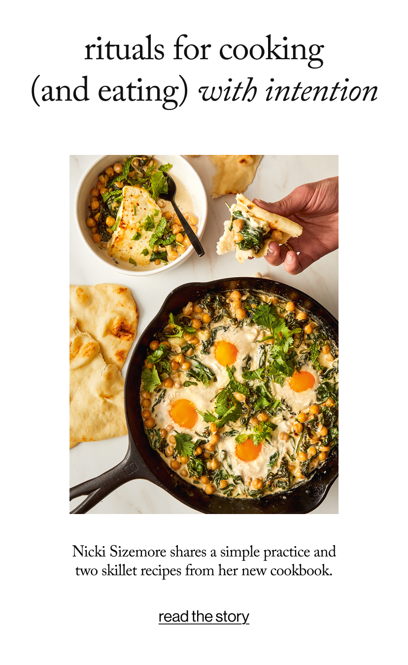 rituals for cooking (and eating) with intention