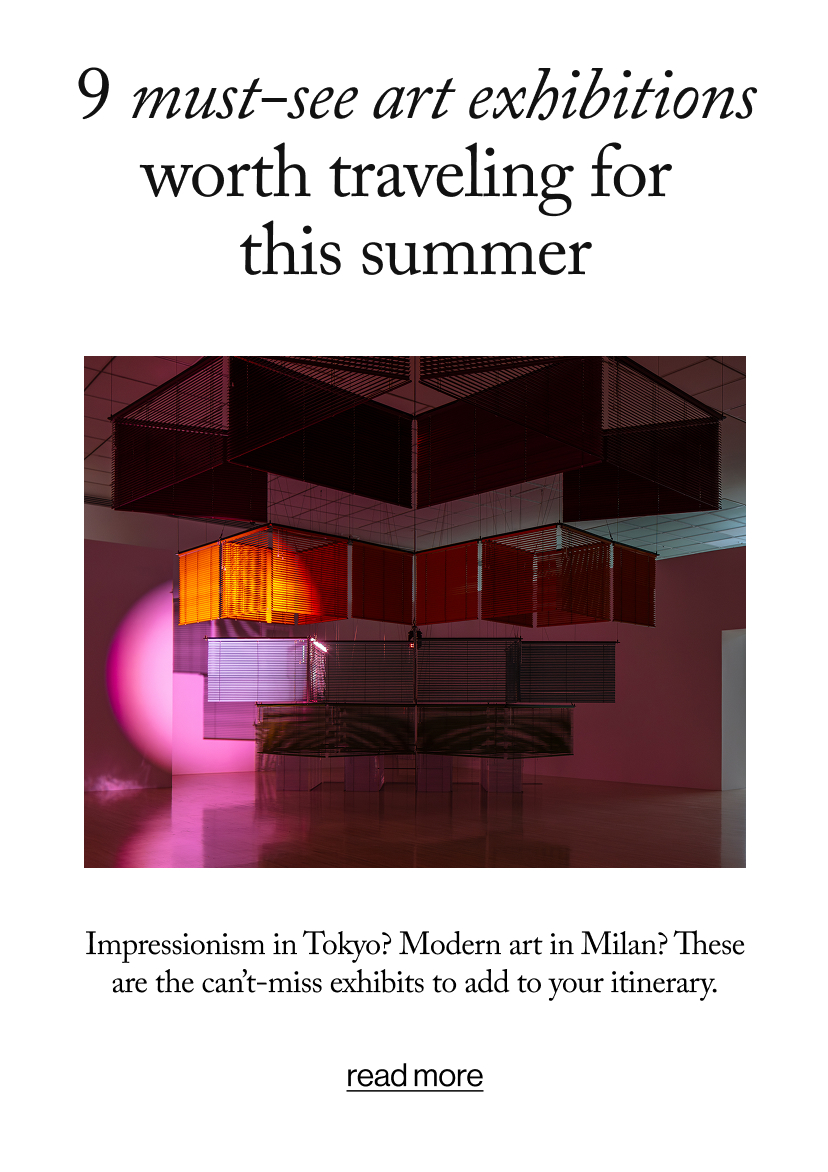 9 must-see art exhibitions worth traveling for  this summer