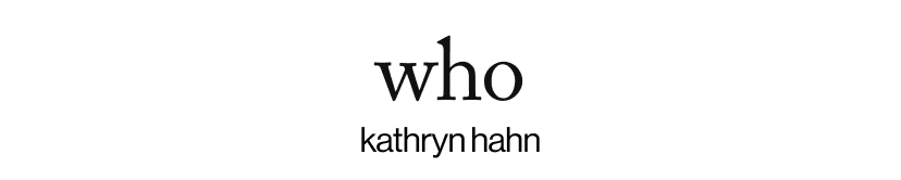 who - kathryn hahn