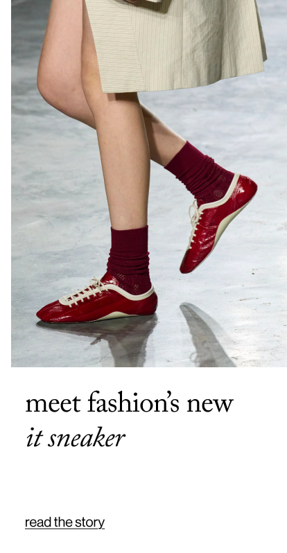 Meet Fashion’s New  It Sneaker&nbsp;&nbsp;