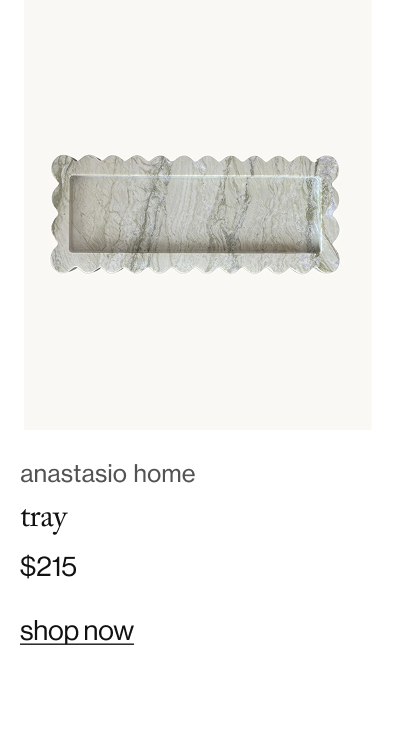 anastasio home tray, $215