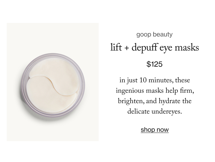 lift + depuff eye masks