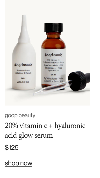 20% vitamin c + hyaluronic acid glow serum