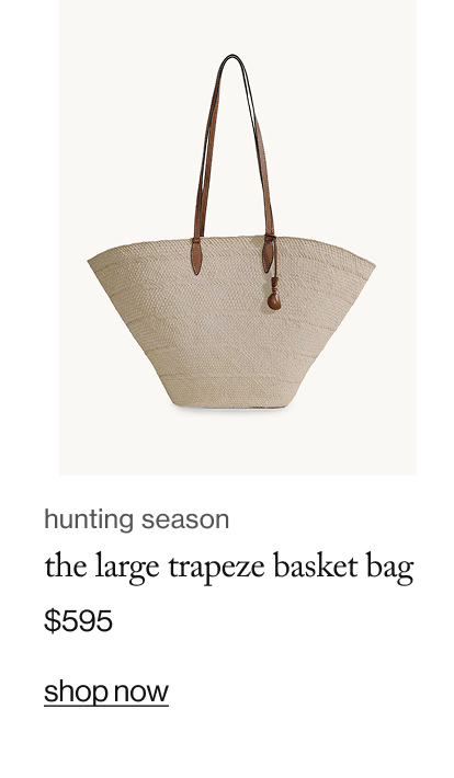The Large Trapeze Basket Bag