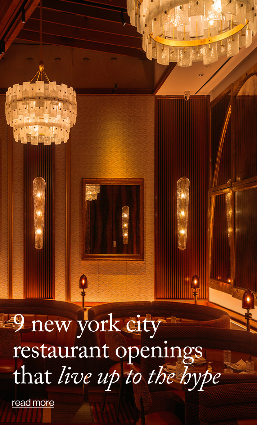 9 new york city restaurant openings that live up to the hype