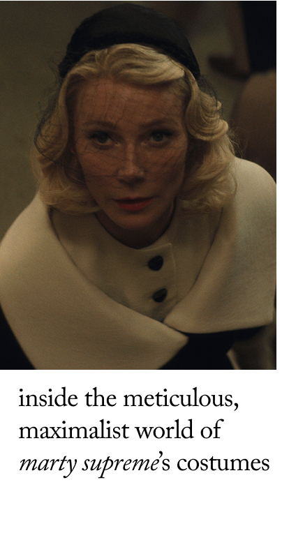 Inside the Meticulous, Maximalist World of Marty Supreme’s Costumes