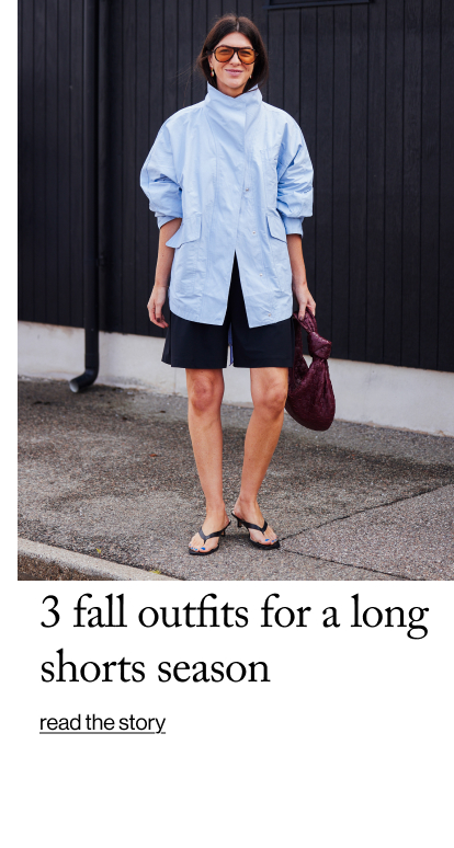 3 Fall Outfits for a Long Shorts Season&nbsp;&nbsp;