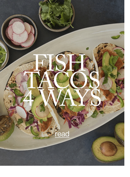 Fish Tacos 4 Ways