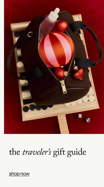 the traveller's gift guide