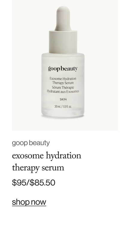 goop beauty exosome hydration therapy serum