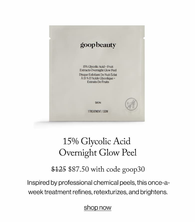 15% Glycolic Acid  Overnight Glow Peel - Shop Now