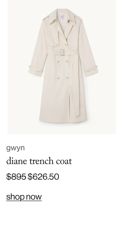 diane trench coat