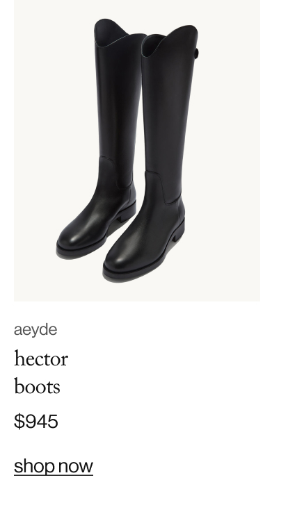 aeyde Hector  Boots, $945