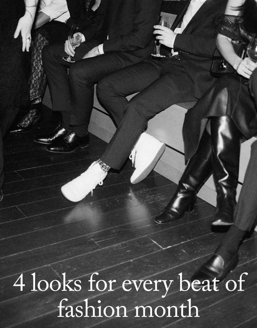 4 Looks for Every Beat of Fashion Month