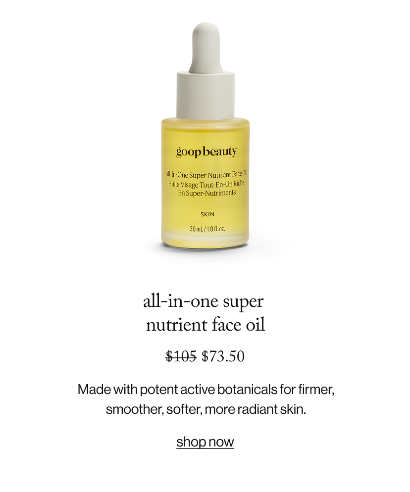 All-in-One Super  Nutrient Face Oil