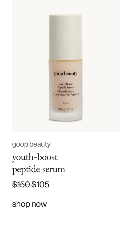goop beauty - youth-boost  peptide serum