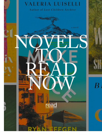 NOVELS TO  READ NOW