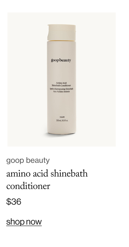 goop beautyamino acid shinebath conditioner