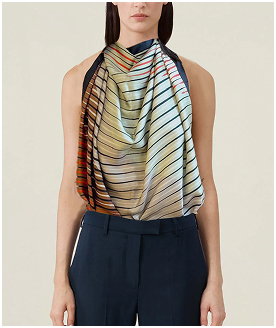 Kallmeyer Fluted Scarf Top