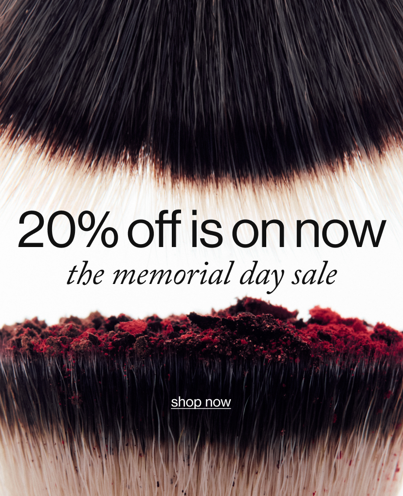 20% off is on now - the memorial day sale