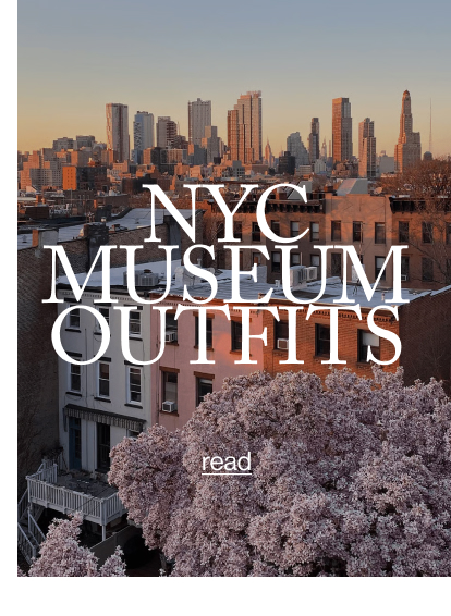 NYC Museum Outifits