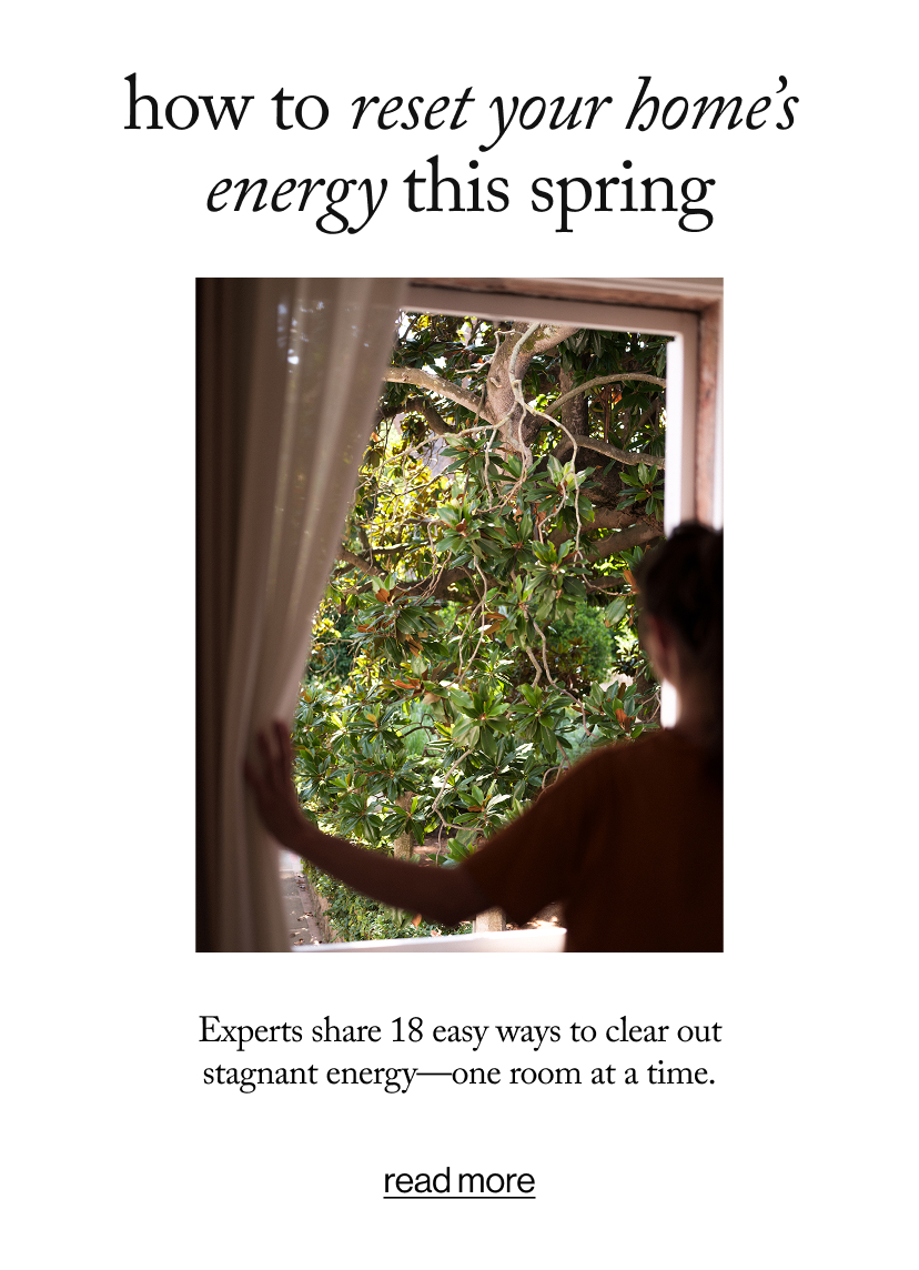 how to reset your home’s energy this spring