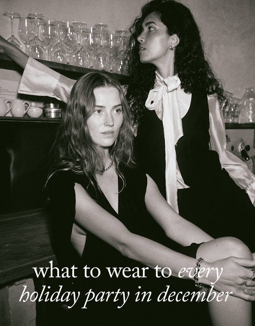 What to Wear to Every Holiday Party in December 