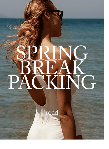 Spring Break Packing