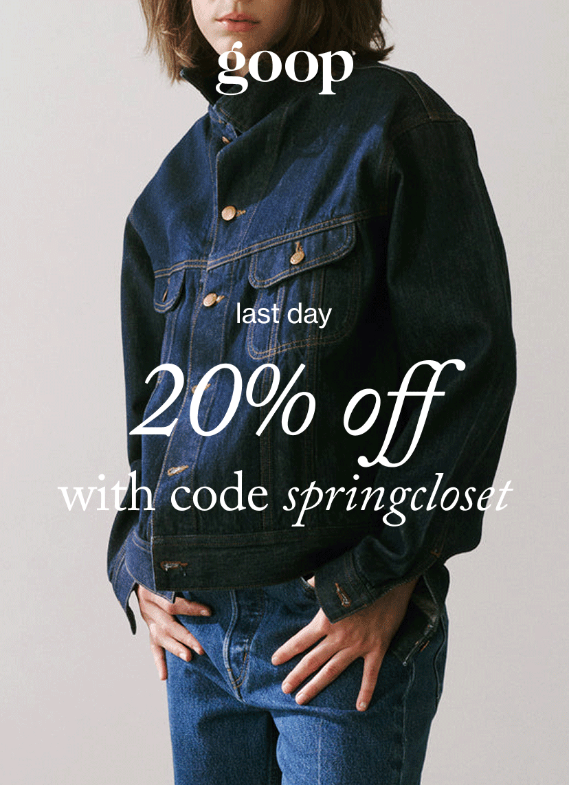 20% off with code springcloset