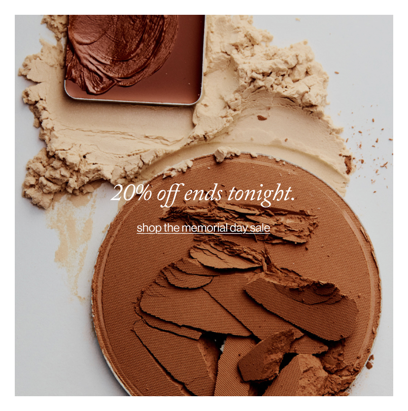 20% off ends tonight.