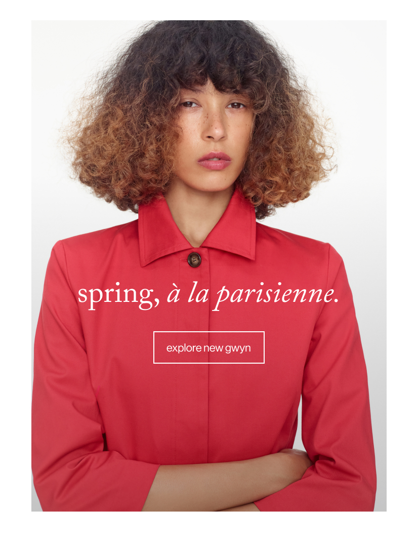 spring, à la parisienne.