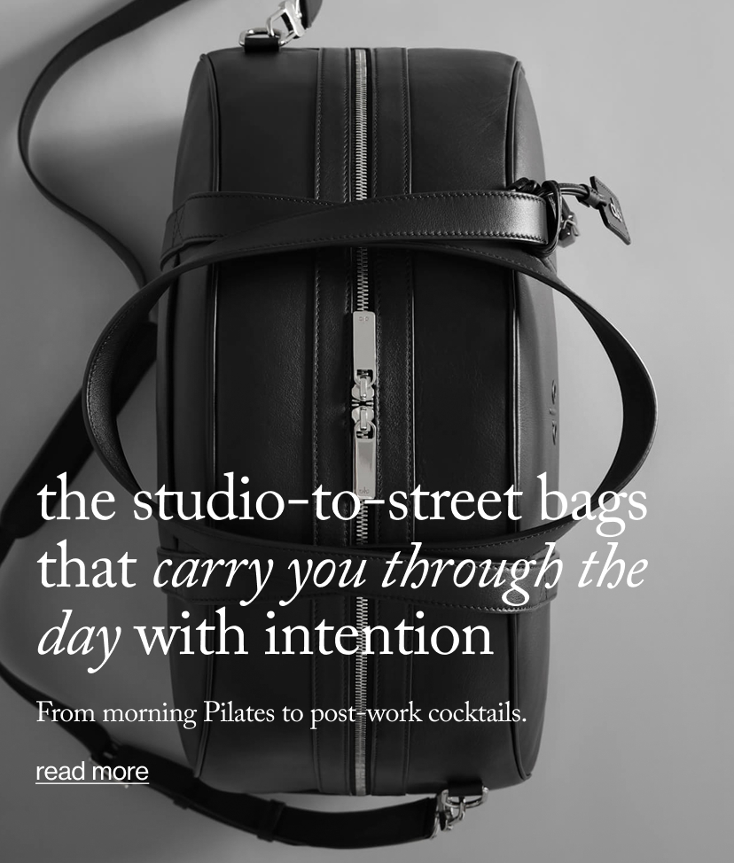 The Studio-to-Street Bags That Carry You Through the Day with Intention 