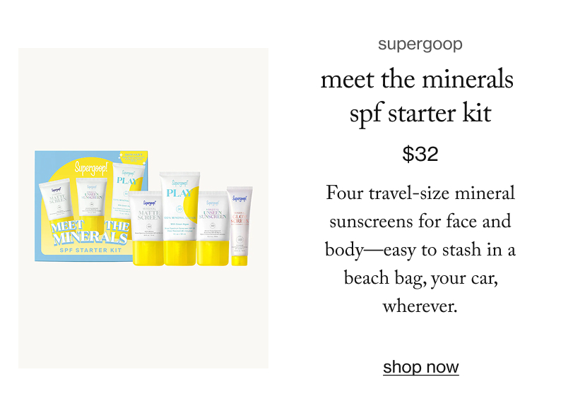 Meet the Minerals  SPF Starter Kit