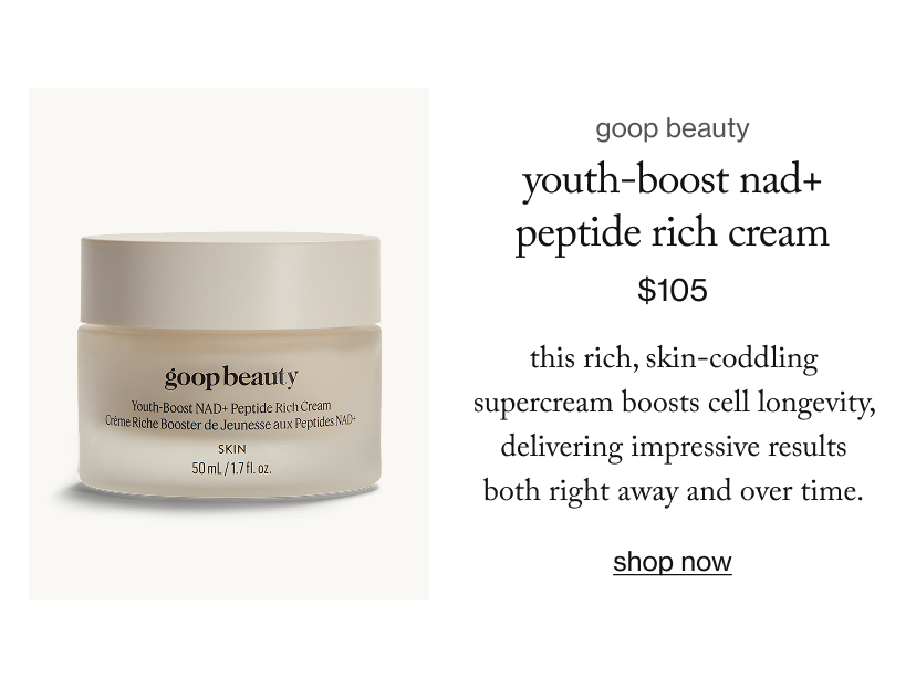 youth-boost nad+ peptide rich cream