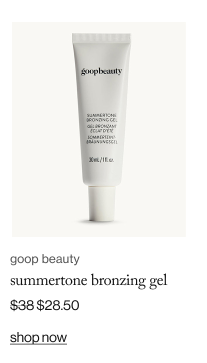 summertone bronzing gel