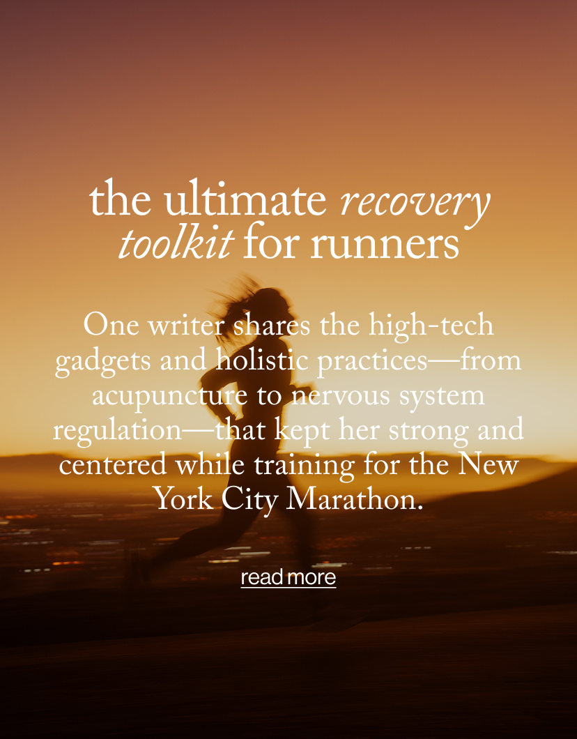 the ultimate recovery toolkit for runners