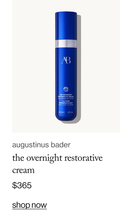 The Overnight Restorative Cream